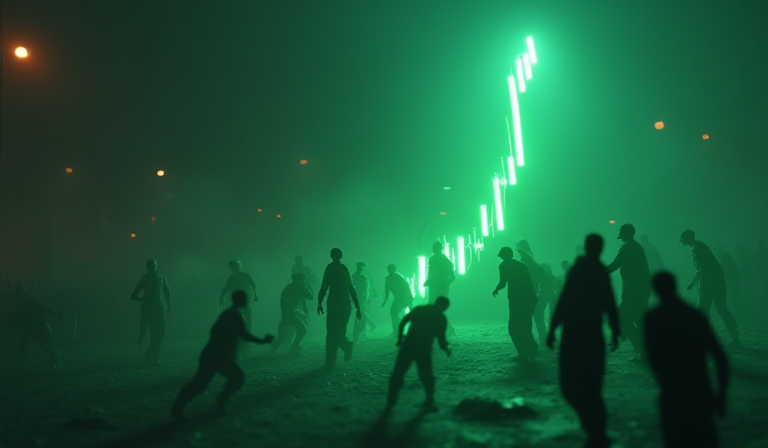 FOMO:人群焦虑地追逐暴涨的绿色K线
