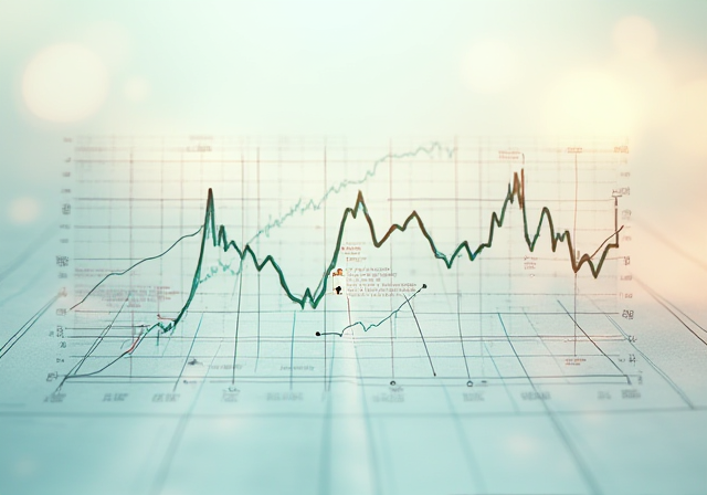两条价格曲线在同一张图里并行,一条标 mechanism failure 一路下行不回头,一条标 liquidity panic 短暂下探之后回到 1 美元附近,整体编辑插画风